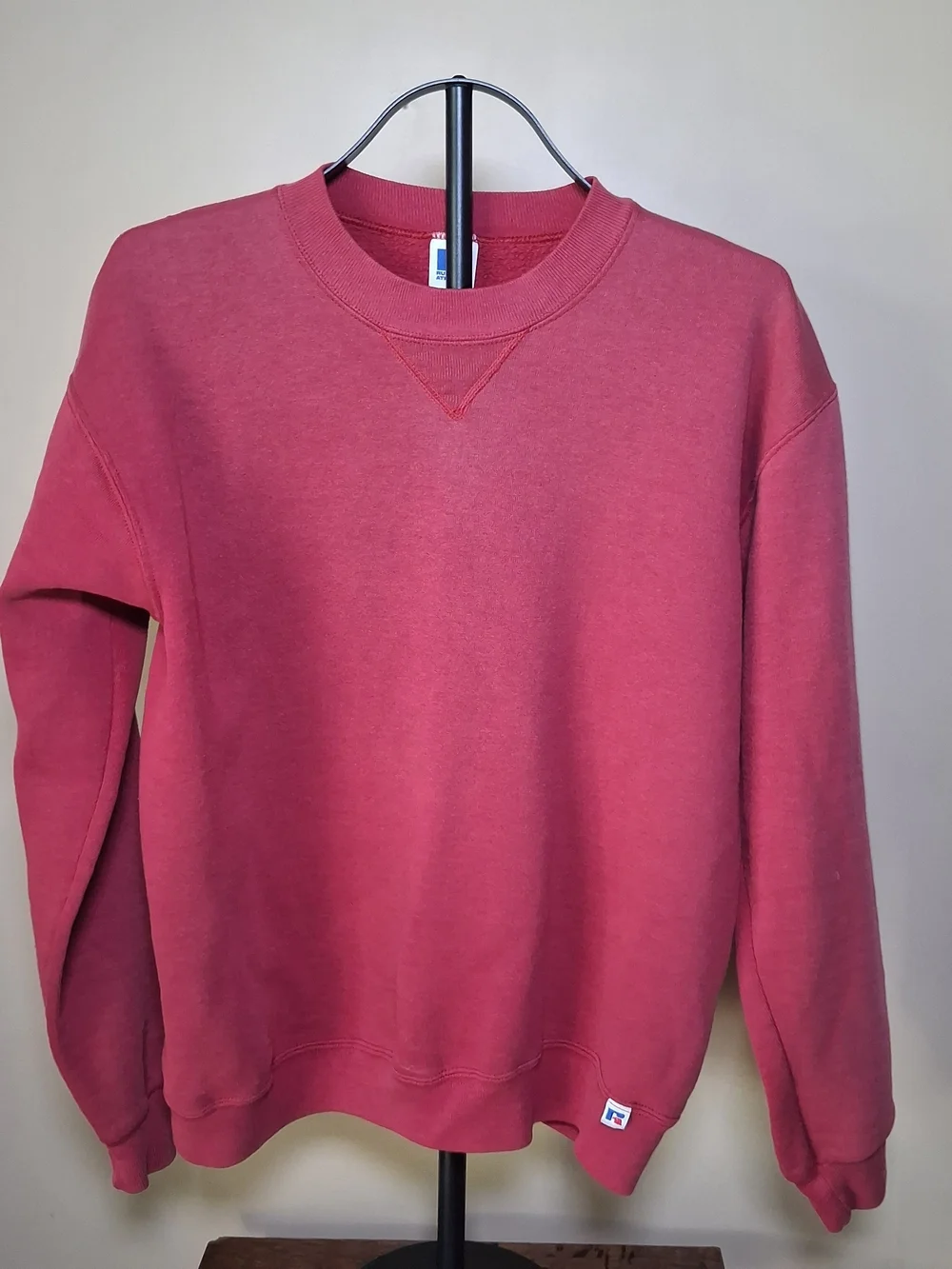 Polo Ralph Lauren Men's Red 1/4 Zip Pullover Sweater; Sz. M; 100% Cotton